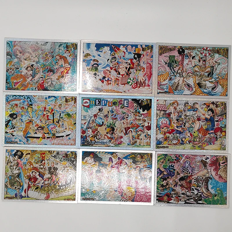 Anime One Piece Xqj Series Tony Tony Chopper Nico Robin Charlotte Linlin Eustass Kid Collection Card Regalo Di Compleanno Di Natale