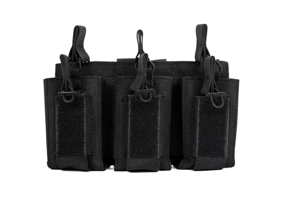 Neue Mutter Kind Triple Pack Befestigung Pistole Magazin Tasche Feld Tank Top Multifunktionale Hängende Tasche Outdoor Lagerung Tasche – Detail 6