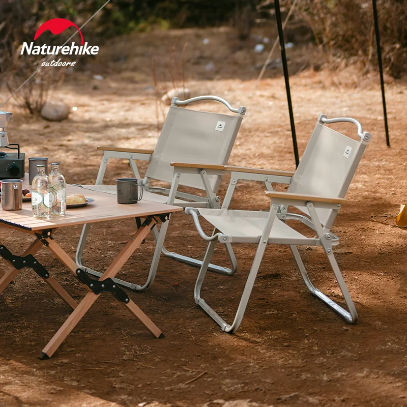 Портативный складной стул Naturehike, туристическое уличное кресло для кемпинга, ультралегкий складной стул для путешествий, обеденный походный стул для рыбалки