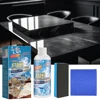 Stone Crystal Plating Brighten Luster Agent with Sponge and Towel Marble Crystal Plating Agent Nano Stone Crystal Plating Liquid