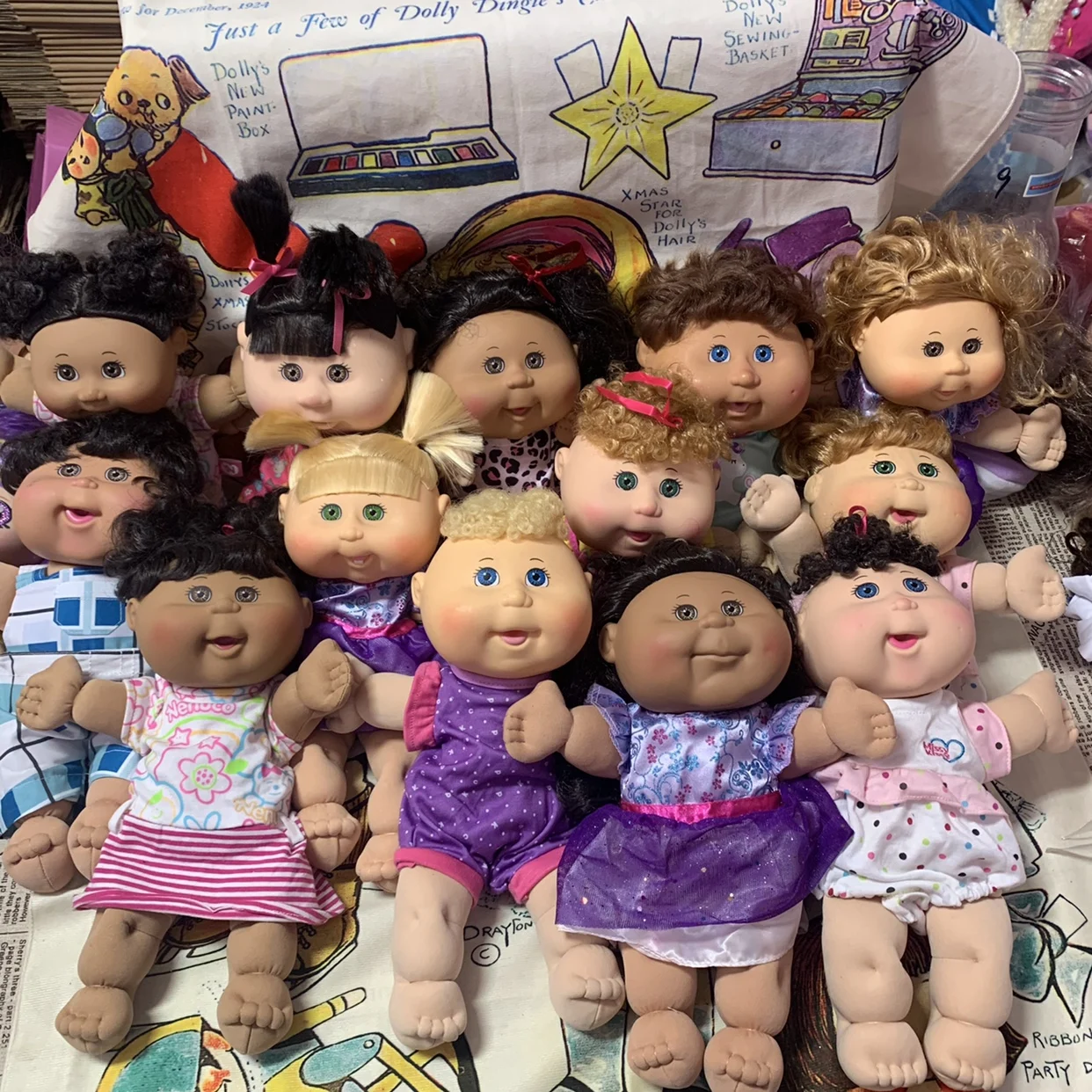 

Оригинальный пластырь с капустью, детские праздничные наборы кукол Cpk, праздничные игрушки Cpk, 25-я Юбилейная версия, игрушки для девочек, винтажный день рождения