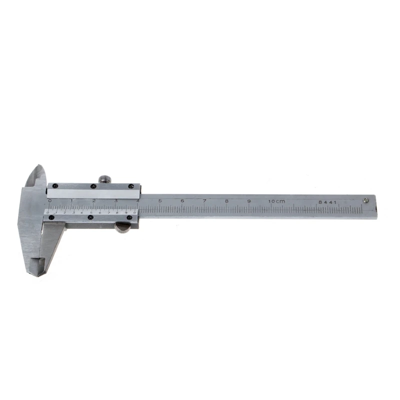 

A2UD Mini Vernier Caliper 0-100mm Guage Pocket Stainless Steel Metric Machinist