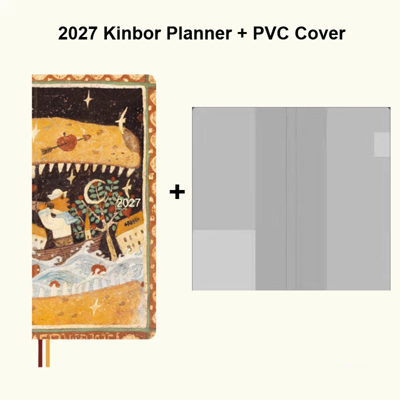 Kinbor 2026 Slim Portable Week Planner & Journal