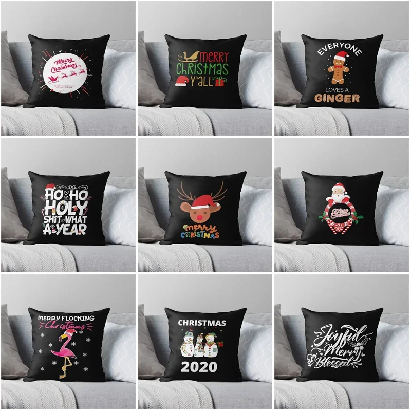 

Modern Living Room sofa House bed 45*45 fall Merry Christmas Decorative Home pillow case Cushion covers nordic 40x40cm 60x60cm