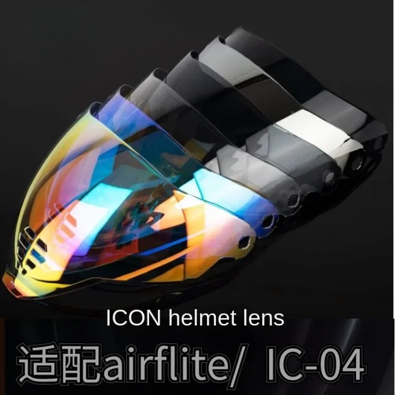 Lenti Per Casco Icon Ic-04 Airflite Ghost Face Visiere Diurne E Notturne Accessori Per Casco Moto Universali Lenti