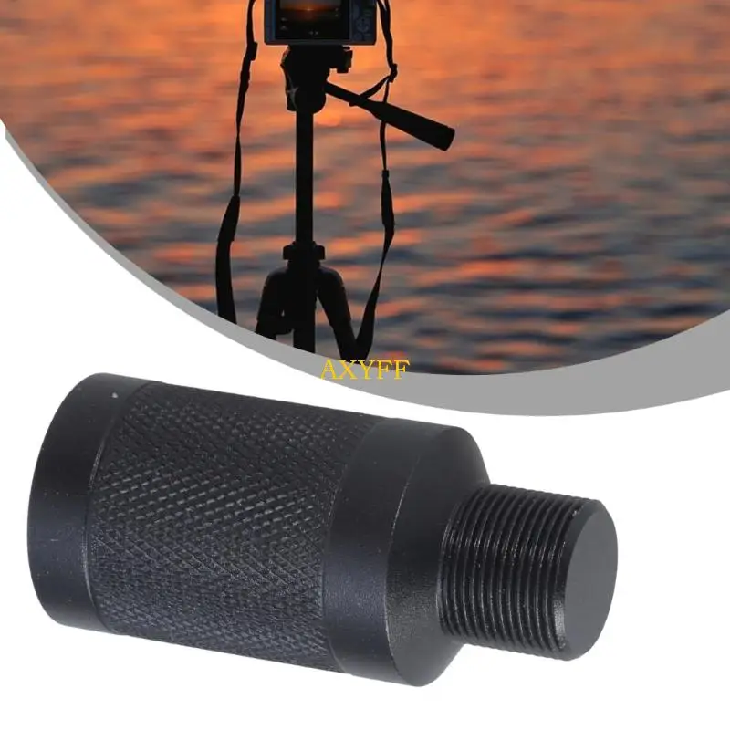 Axyf 알루미늄 합금 마이크로폰 스레드 컨버터로드 55mm 3/4 암컷 5/8 남성 어댑터