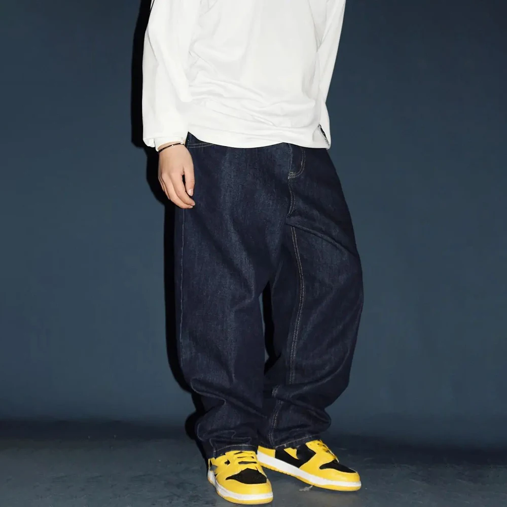 American Straight Hip-hop Vintage Denim Pants