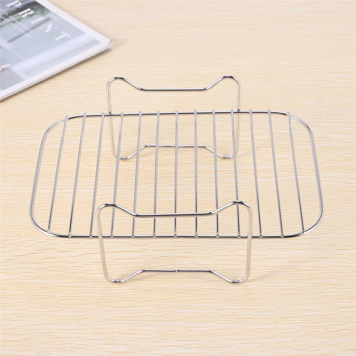 

Air Fryer Rack for Ninja DZ201/DZ401 Foodi Accessories Stainless Steel Multi-Layer Stackable Dehydrator Rack