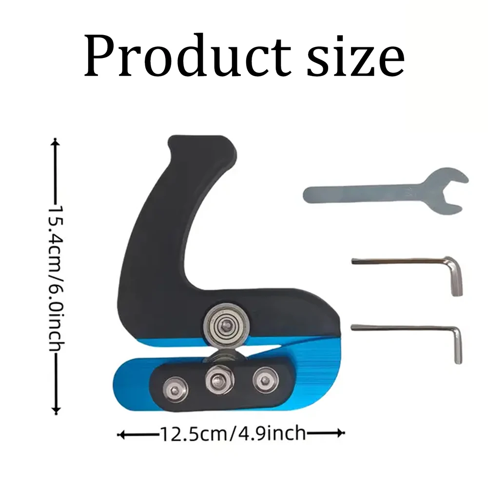 1Pcs Versatile Woodworking Banding Edge Trimmer for Durable Edge Banding Trimming Tool for Wood, Veneer, PVC, ABS