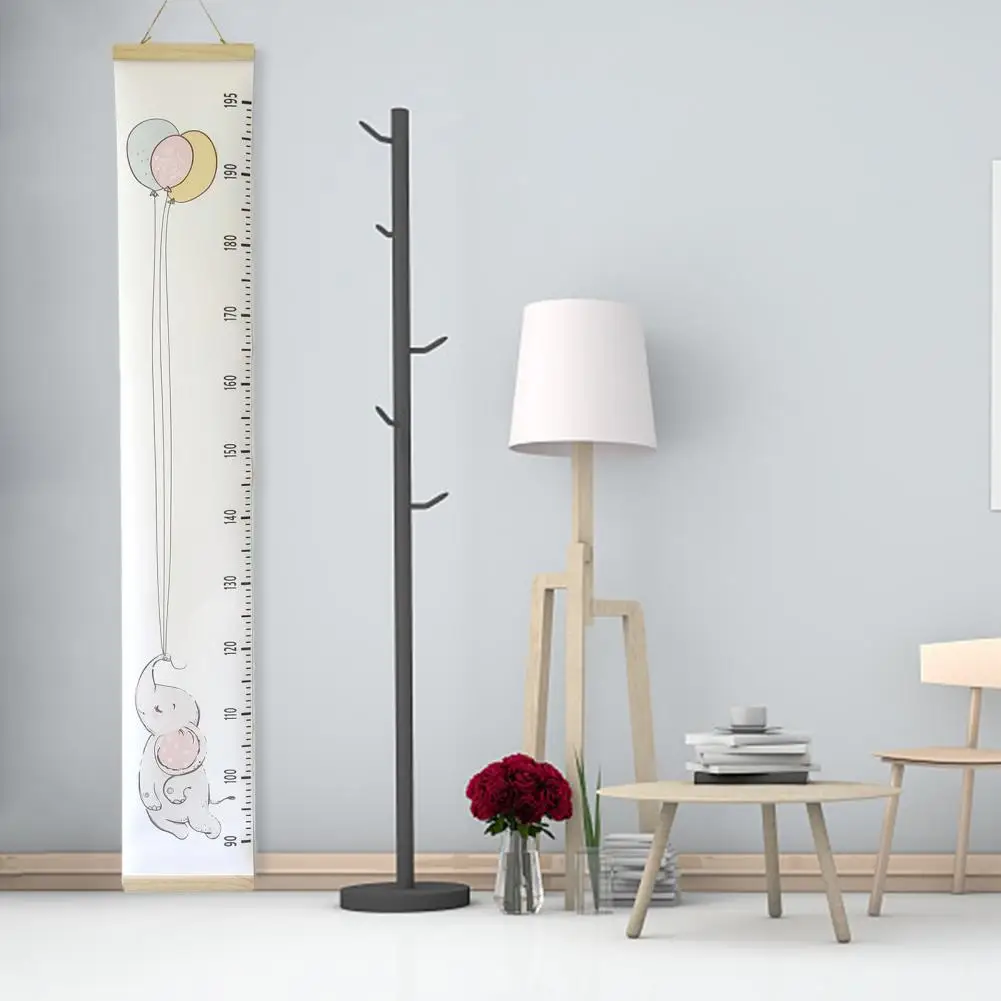 Wooden Canvas Wall Growth Charts Baby Hanging Decorative Chart Height Measure Ruler Removable Wall Sticker for Kids Child Room children height measuring chart