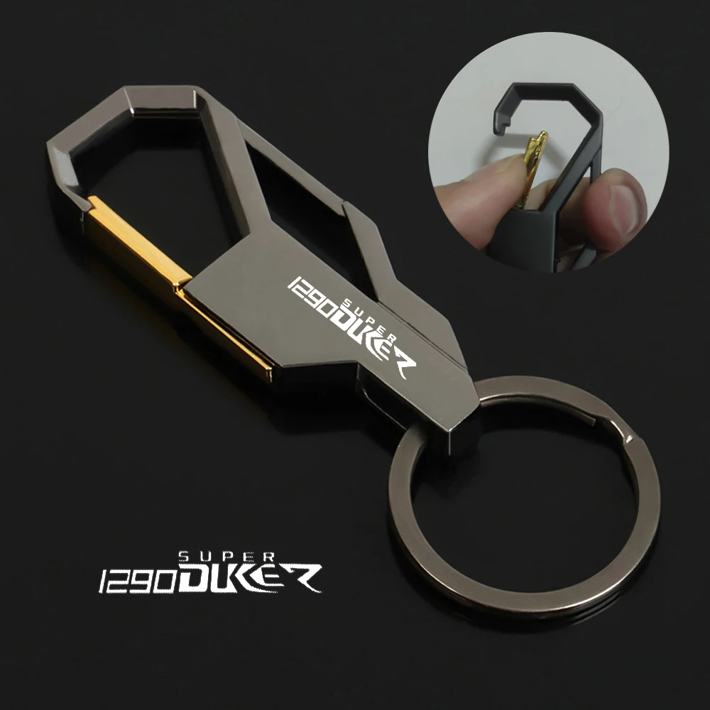

For 1290 Super Duke R 1290 Superduke r 1290 2014-2023 Motorcycle Accessories Keychain Metal Keyring KeyChains Custom LOGO