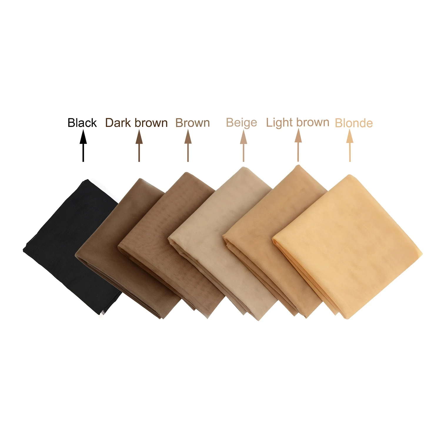 Hair nets Swiss Lace Net Making Lace Wig Foundation Hairnet Accessories Weaving Tools 1/4 Yard 6 Colors Available