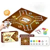 50CM Poker Game Portable Poker Game Foldable Chessboard Toy Arabic Strategy Chess STEAM Educational Toy Family Friends Gathering 4