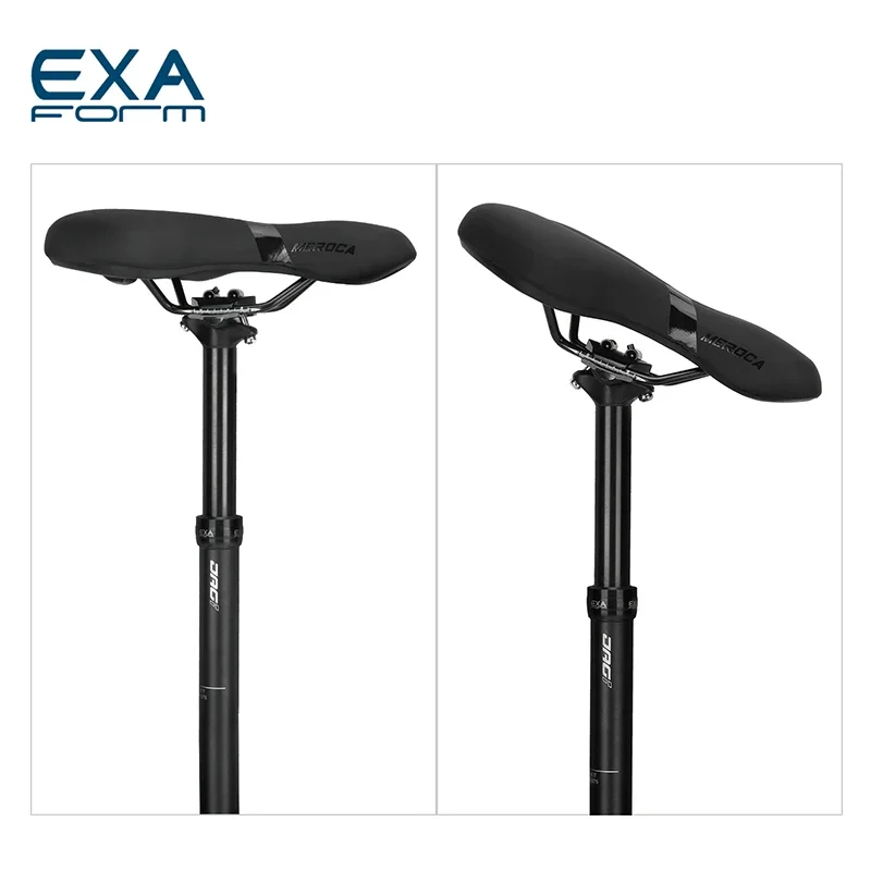 KS EXAFORM JAG-I 내부 케이블 드롭 원격 자전거 시트포스트 스포이드 시트 포스트, 30.9mm, 31.6mm, 100mm