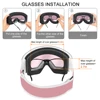 Findway Adults Ski Goggles 100% UV400 Protection Anti-fog Snowboard Goggles Outdoor for Men & Women 5