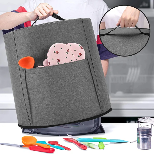 Nyomásfőző Burkolat Kompatibilis 6,5 Quart És 8 Ninjafoodi -Val, Porfedés Felső Fogantyúval Forninja - Image 2