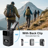 2K Mini Pocket Camera 1080P HD Waterproof Outdoor Sports Camera 8 Hour Recording Cycling Diving Motorcycle Action Body Cam 4