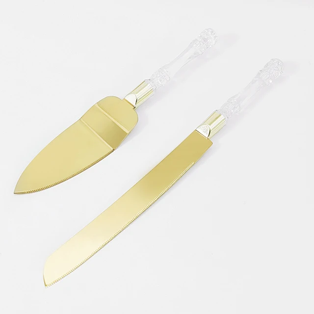 Custom Cake Knife Wedding Cake Stainless Steel Personalized Server Set Shovel Desserts Cutting Set Pie Cutter