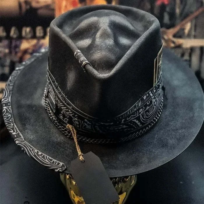 2024 Halloween New Skull Hat Western European Cowboy Hat Ball Hat