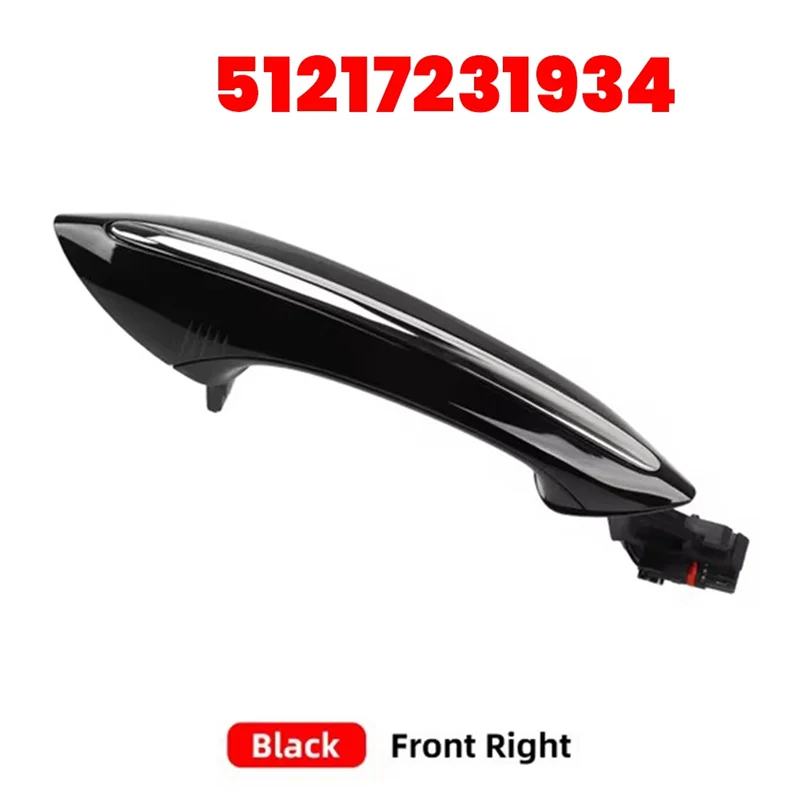 1쌍 프론트 도어 핸들 컴포트 액세스 51217231931 BMW 5 6 7 시리즈 F07 F10 F11 F06 F12 F13 F01 F02 51217231934 좌핸들용