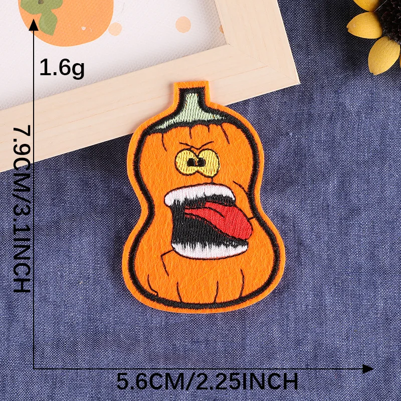 Cat Skeleton Removable sticky fabric patch sticker Papyrus Halloween Card 