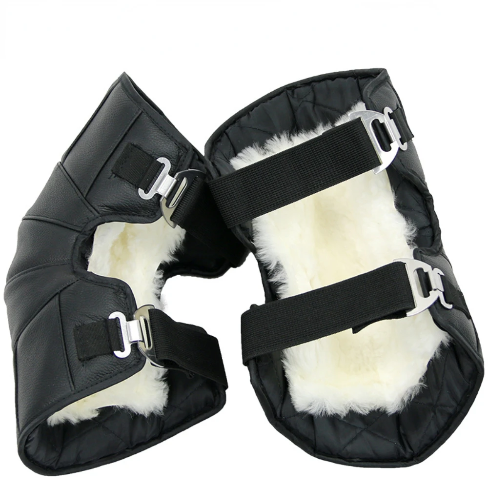 

Leather or Oxford Cloth Wool Interior Knee Pads for Electric Vehicles Windproof and Windproof Winter Motorcycle Leg Pads