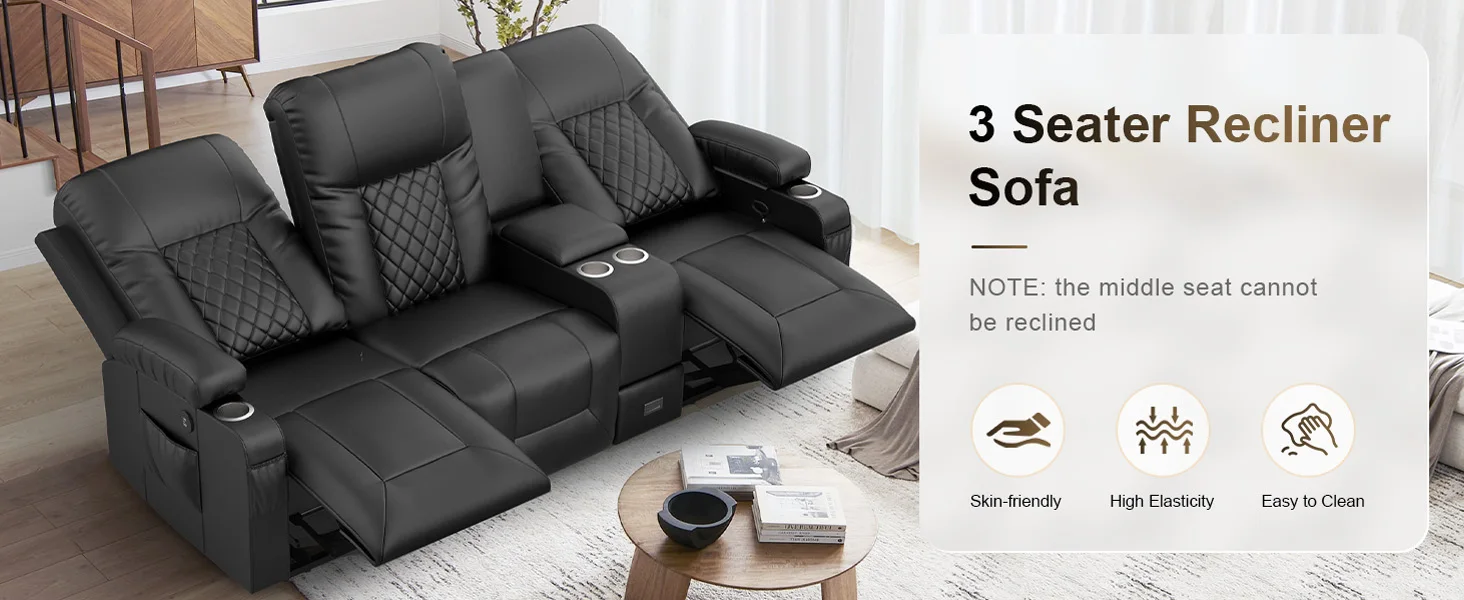 3 Seater Recliner Sofa