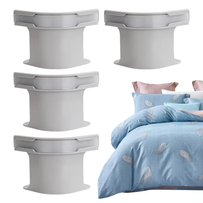 4Pcs Bed Corner Sheet Grippers Straps Heavy Duty Mattress Straps for All Sheet Sizes, Non-Slip Sheet Holders Secure Bed Sheets 4