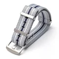 Grey white blue