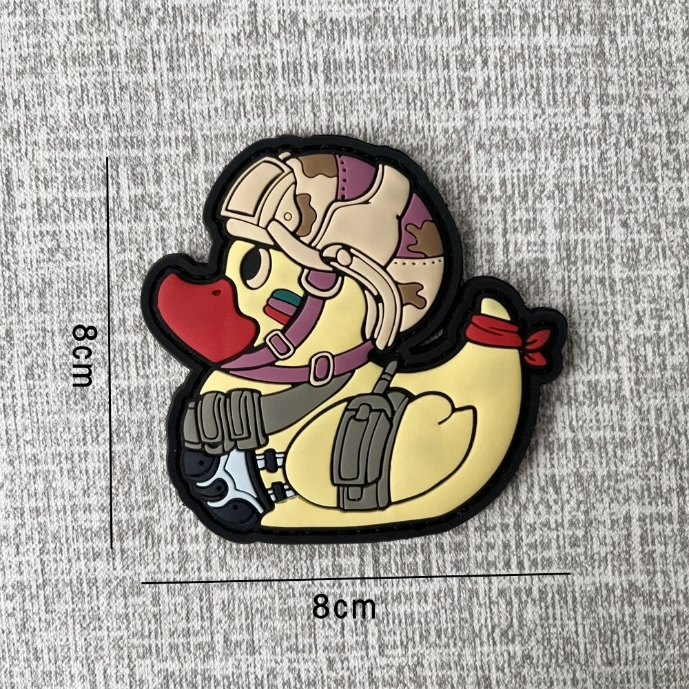 Taktische Tierlegion Moral Abzeichen Armee Patches PVC Militärarmband Rucksack Klettverschluss Aufkleber – Detail 7