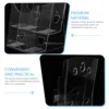 Acrylic Vertical Stationery Shelf Transparent PET Desktop File Storage Box Organizer Brochure Holder Acrylic Pamphlet Display 5