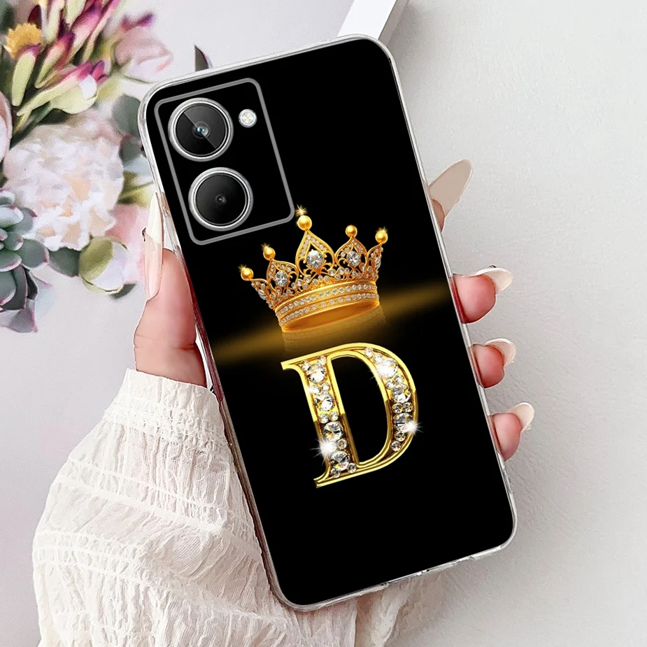 Stylish Letters Clear Silicone Phone Case Soft Shell
