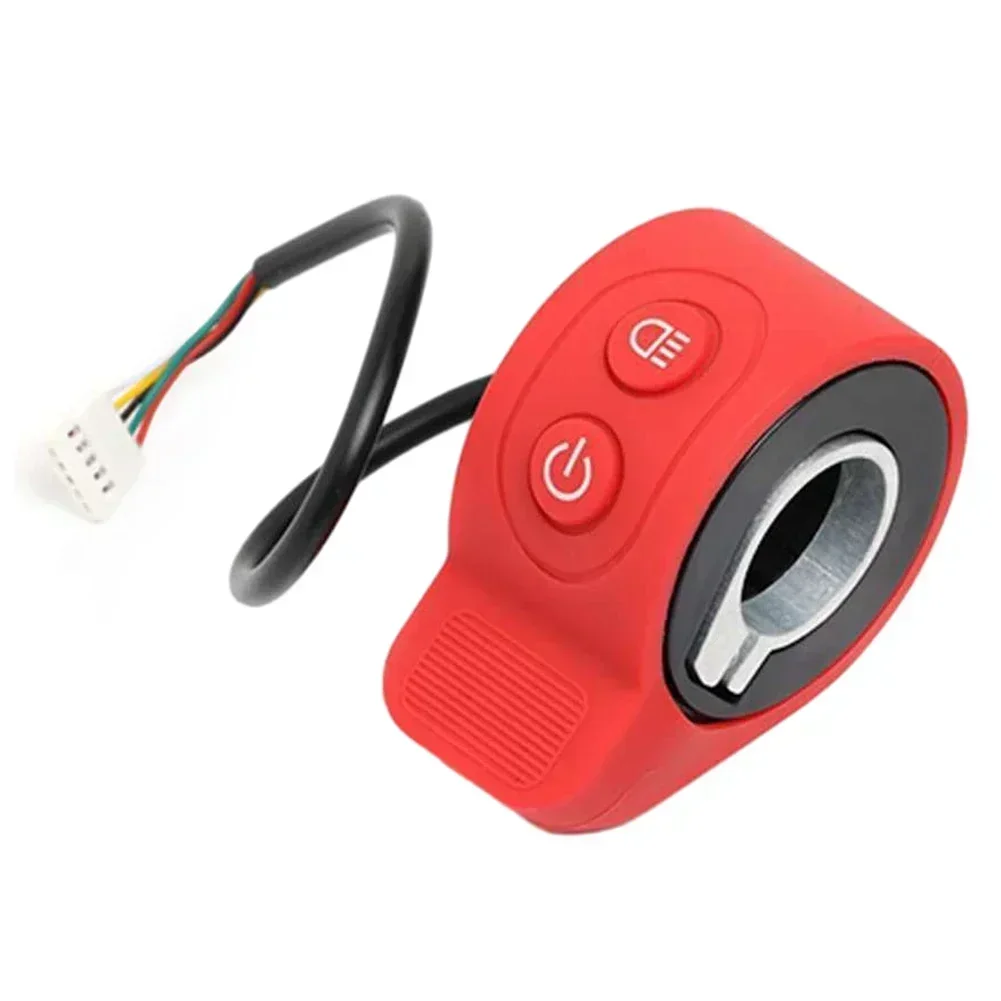 Accélérateur d'accélérateur au doigt pour Scooter électrique, pour contrôleur de vitesse HX X6 X7, bouton d'accélérateur, pièces d'assemblage, accessoires de Scooter 18 Accélérateur d'accélérateur au doigt pour Scooter électrique, pour contrôleur de vitesse HX X6 X7, bouton d'accélérateur, pièces d'assemblage, accessoires de Scooter 18