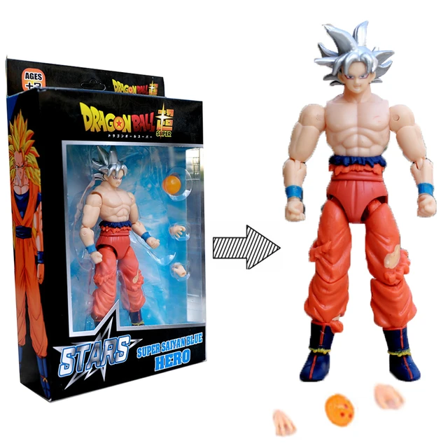 Boneco De Ação Action Figure Dragon Ball Super Goku Ultra Instinto