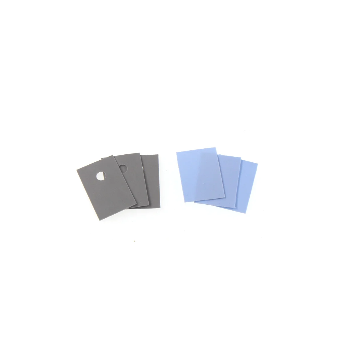 TO-220-3P1/3P 13/18/20*18/22/25*0.15mm High Voltage Resistance Pad Insulation Thermal Conductive Silicone Gel Sheet 100pcs