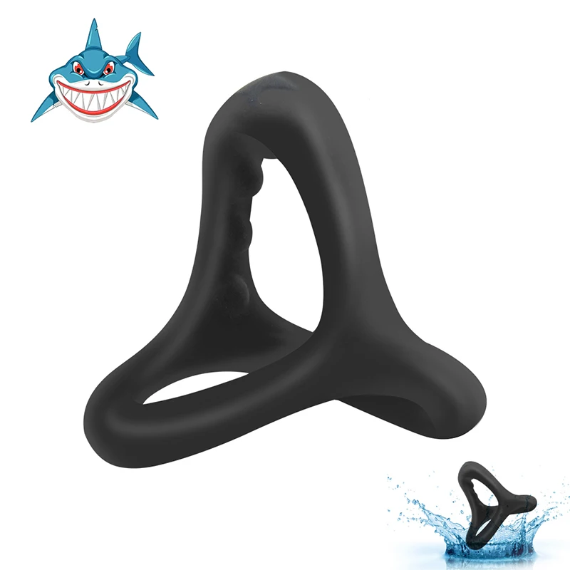 Silicone Penis Ring Semen Lock Delay Ejaculation Chastity Cage Erotic Urethral Lock Cock Sex Toys For Men Couples Adult Sex Shop