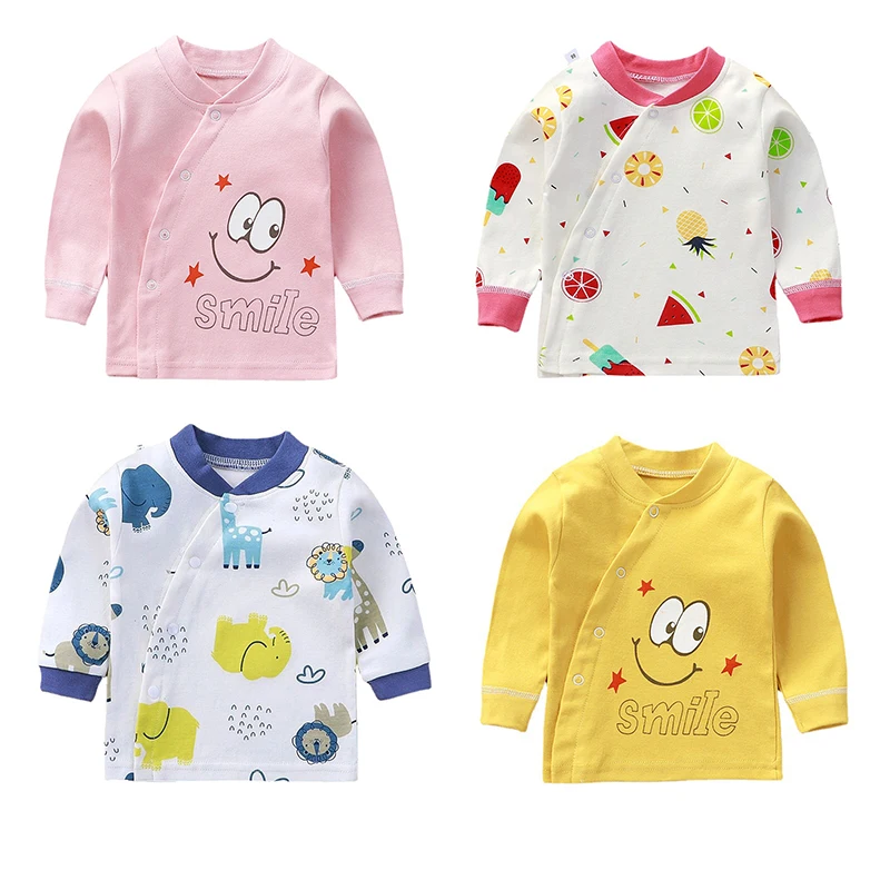 Autumn 0-18m Newborn Infant Baby Cotton Outerwear Baby Clothing NB Boy for Coats Fall Girls Long Sleeves Jackets