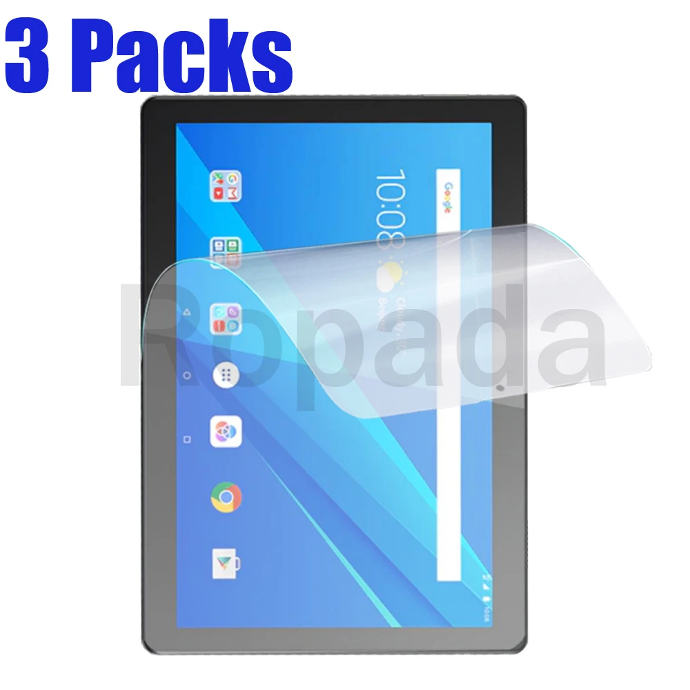 10.1" 5 Pack Clear Tablet Screen Protector Guard For Lenovo Miix 320 