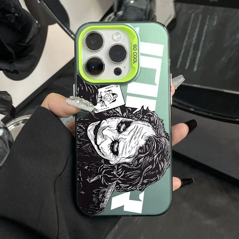 Vibrant Clown J-Joker Anti-Matte Phone Case with Enhanced Protection