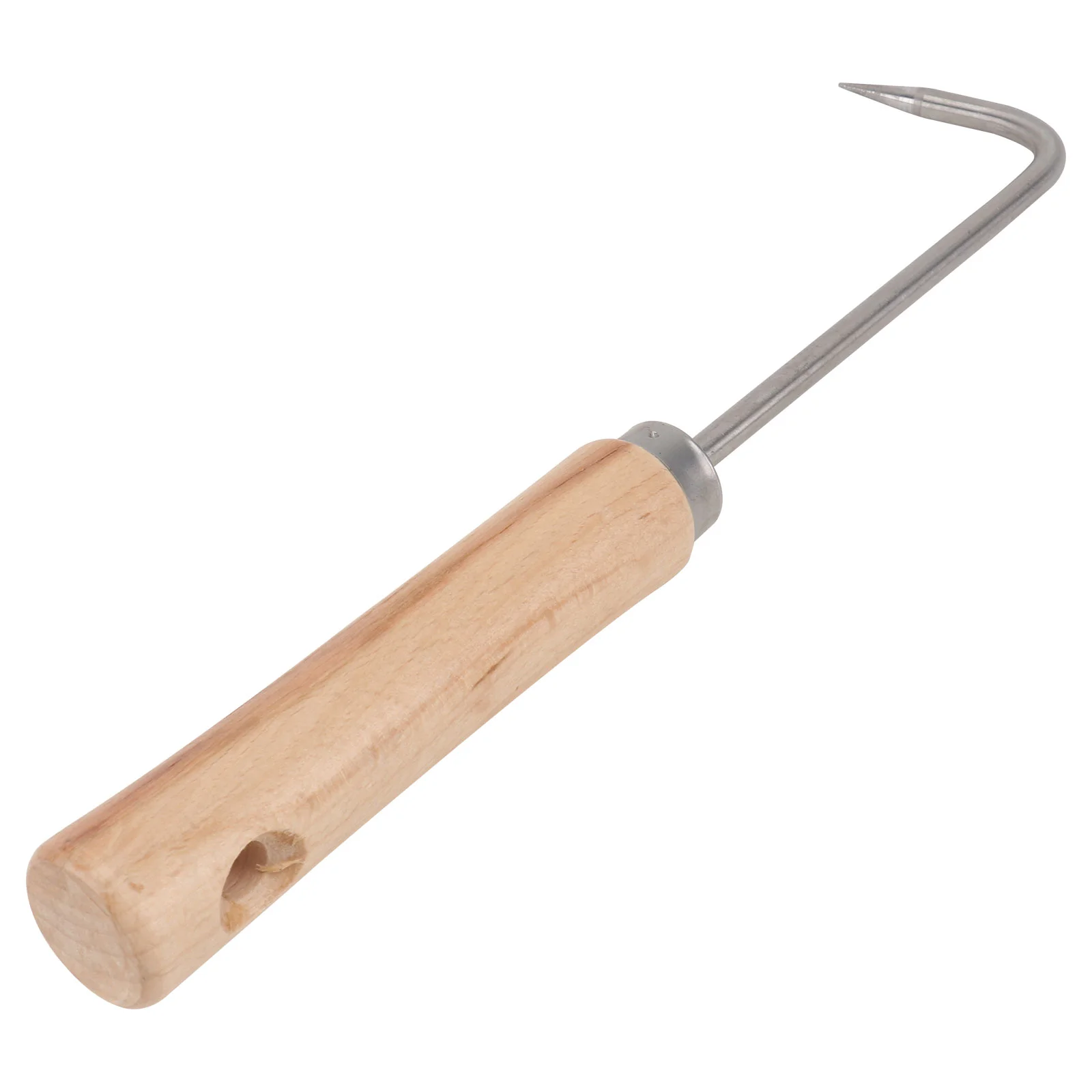 Single Claw Hook Metal Manual Weeder Garden Tool Cultivator Rake Root Remover Plant Transplanting Digging Tool Shovel Spade Soil