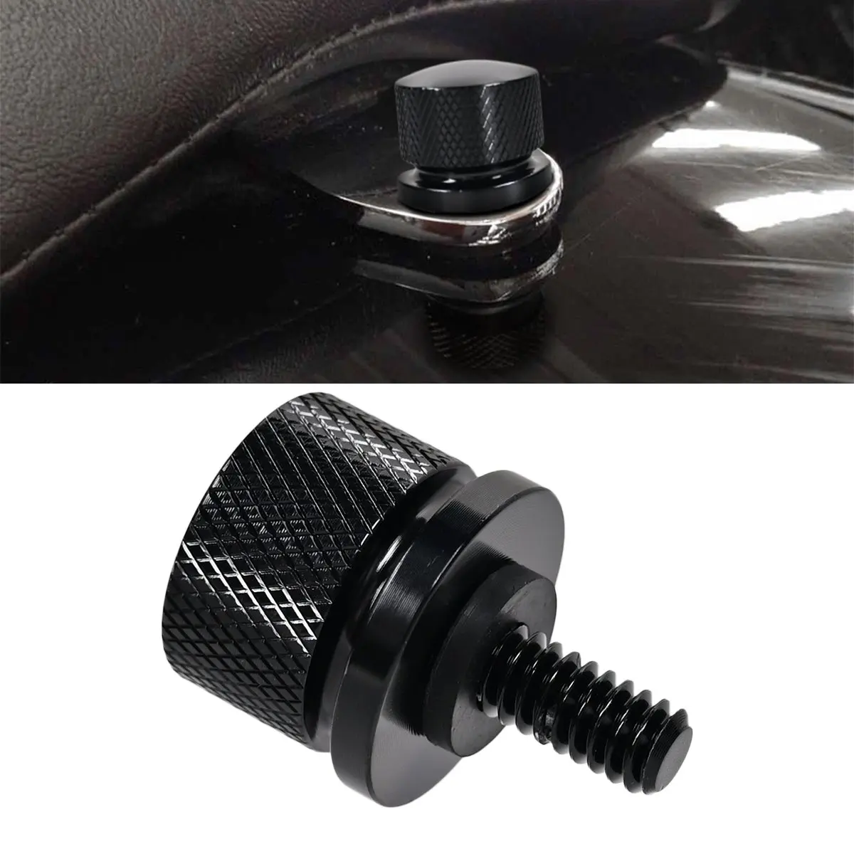 

Motorcycle Black Seat Bolt for Harley Sportster Street Glide New 1/2/4/6/8/10Pcs Motor Replacement Modification Parts HOT SALE
