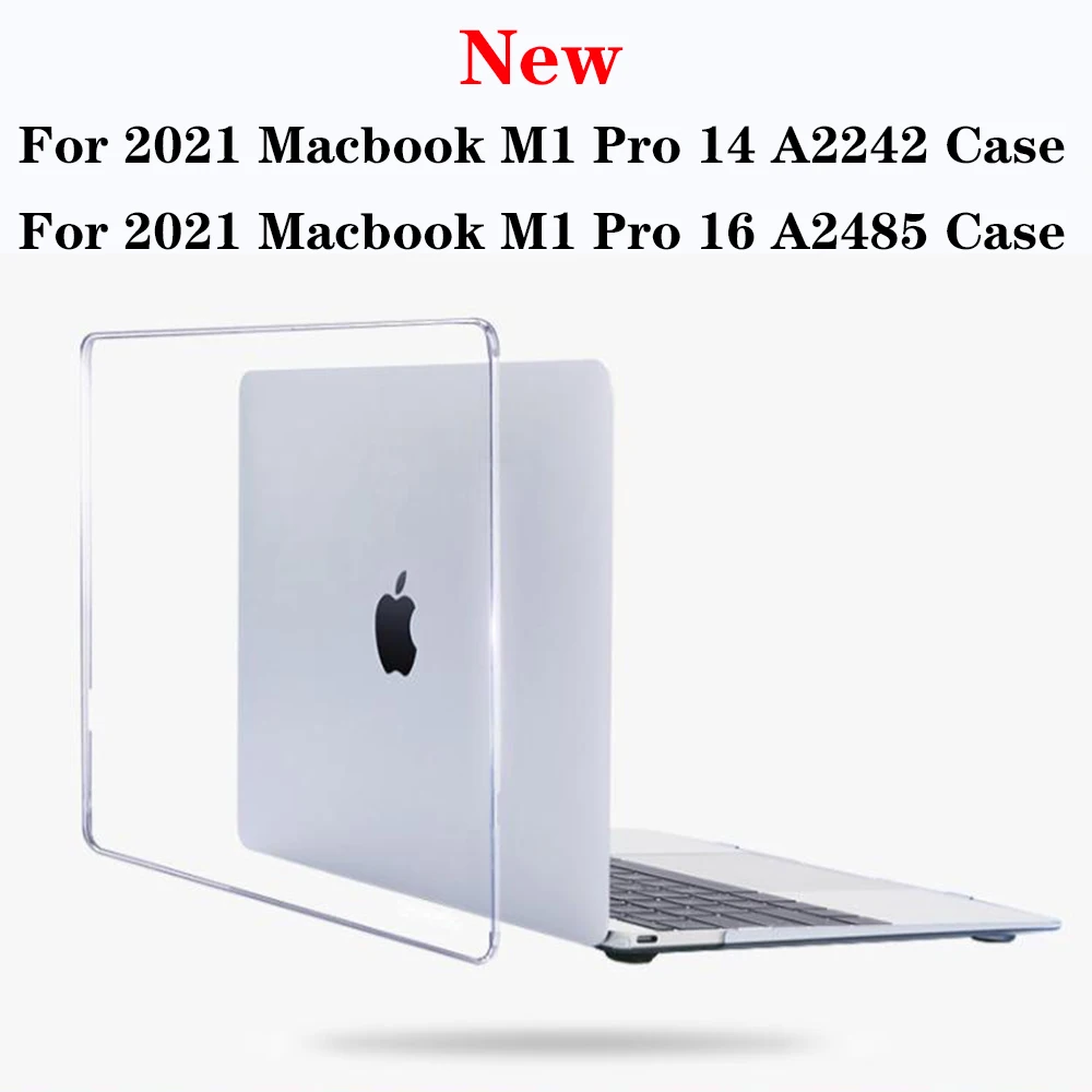 Per Macbook Pro 14 Custodia 2021 A2242 M1 Chip Per Macbook Pro 16 Custodia A2485 Macbook Cover Accessori 2021 Nuova Custodia Per Laptop A Colori