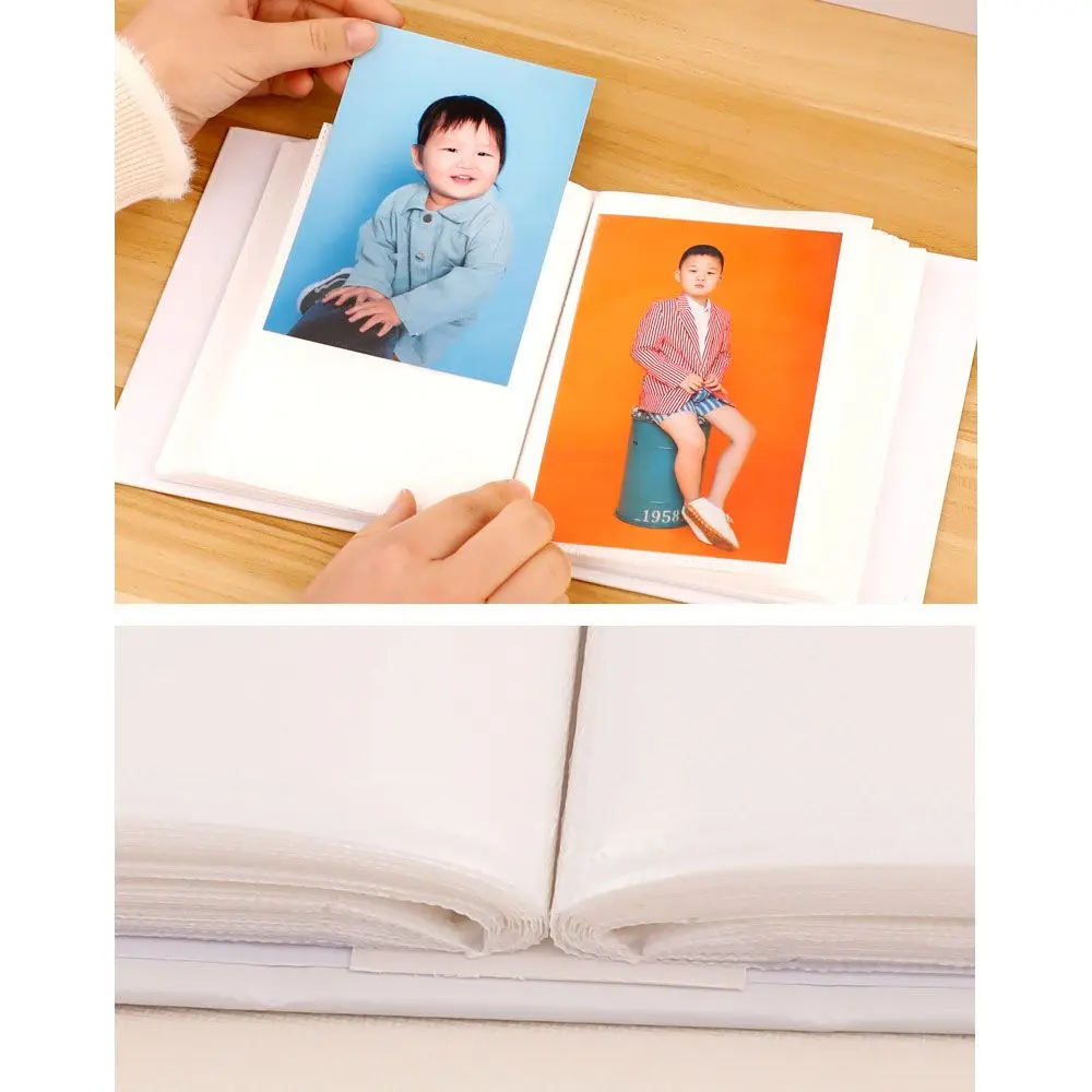 100PCS Gift Good Time Cute Recall Memorial Book 4R Photo Album Cartoon