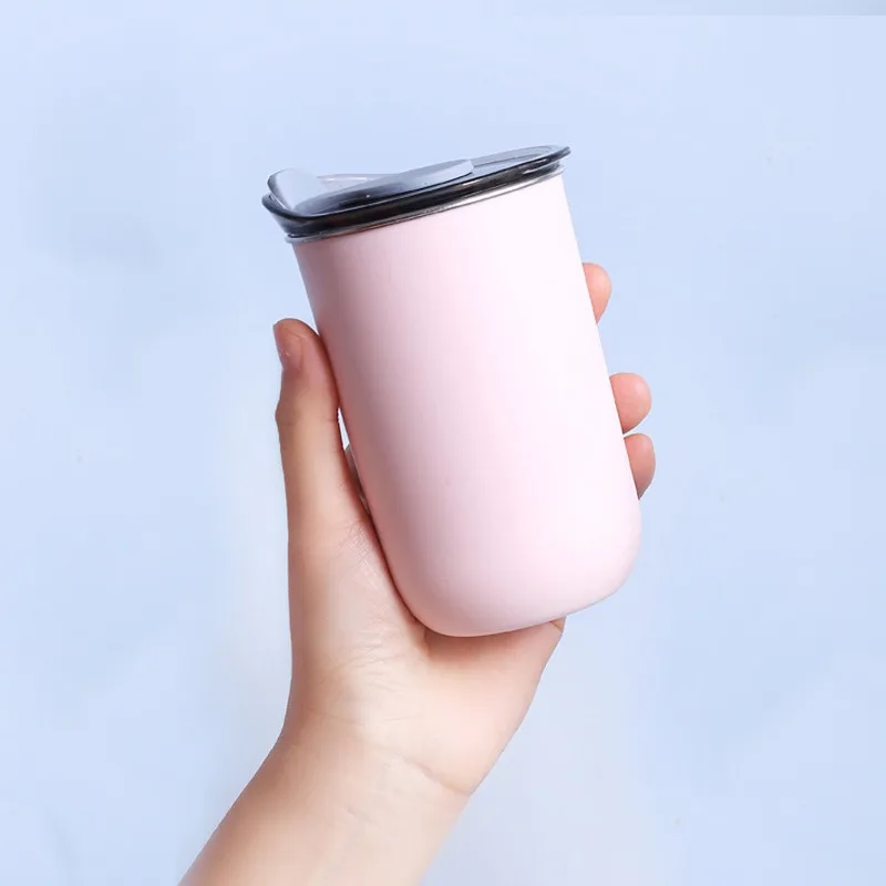 Stainless Steel Insulated Coffee Mug with Lid