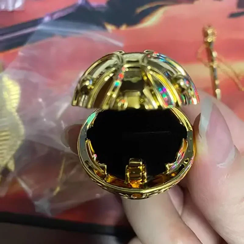 Golden Snitch Diamond Ring Box Proposal Wedding Anniversary Creative High-end Jewelry Storage Boxes Birthday Gift for Girlfriend