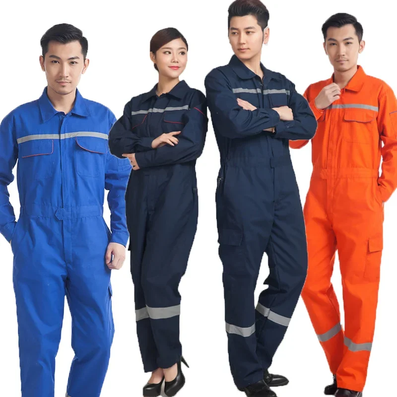 

Work Overall Tooling Uniform Men Hi Vis Working Coverall Welding Suit Workshop Jumpsuit Mechanic Plus Size Clothes 4XL