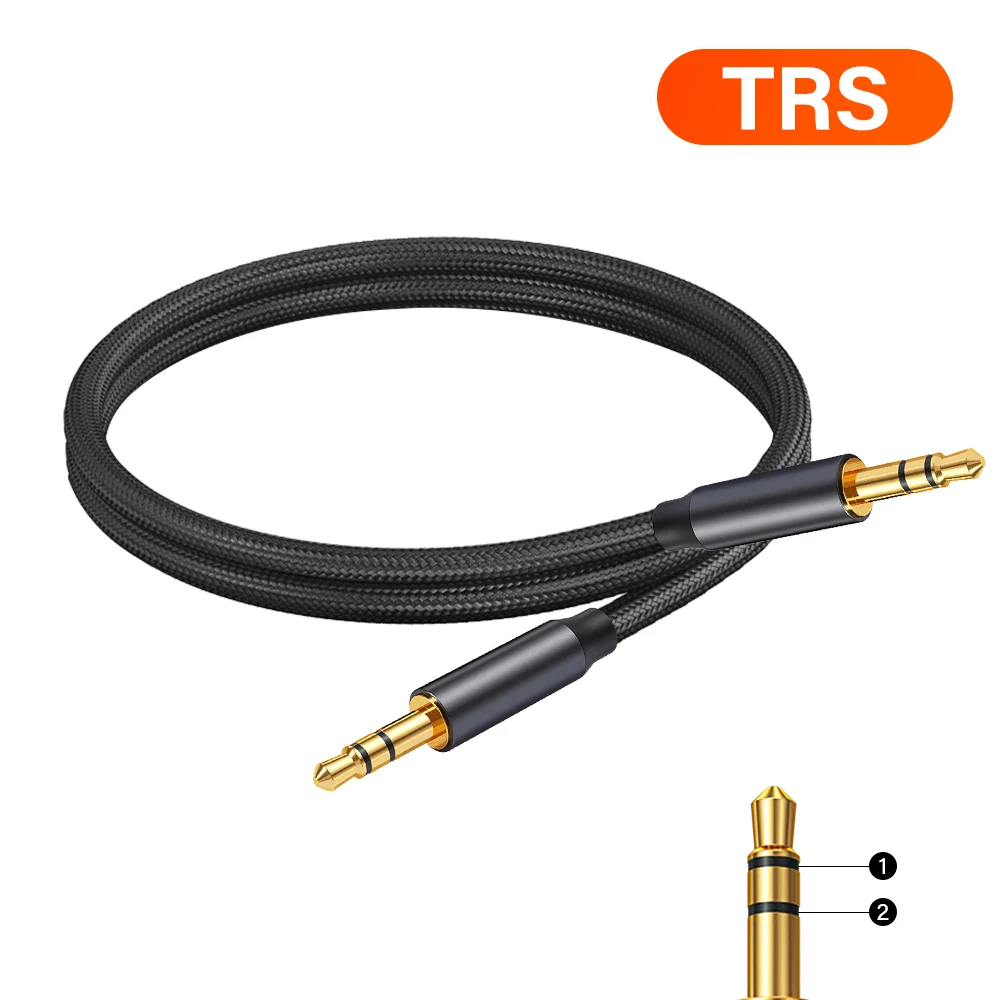 Premium 3.5mm Aux Cable for Headphones and Speakers - High-Fidelity Audio Cord