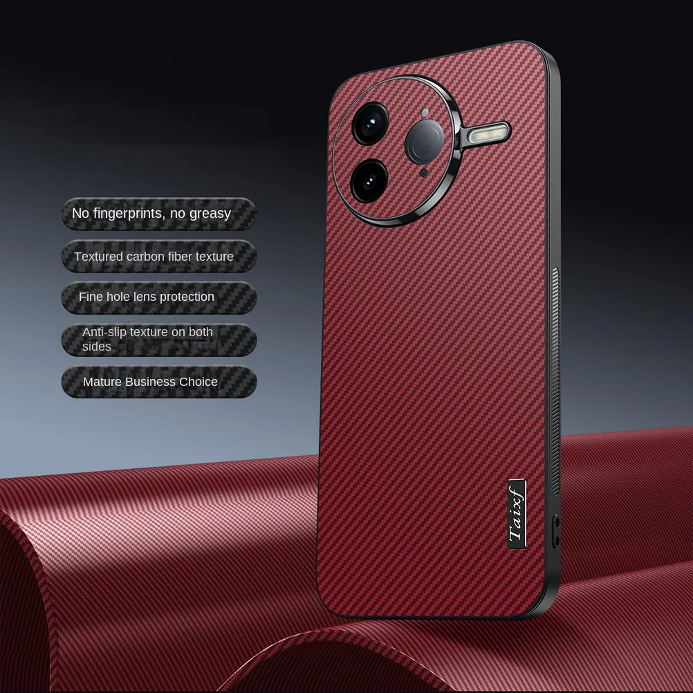 Carbon Fiber Anti-Drop Micro Matte Case with Delicate Feel
