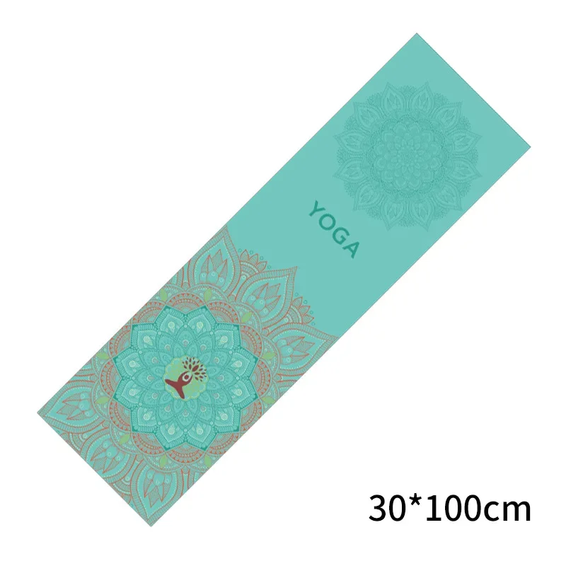 Eco-Friendly Non-Slip Yoga Towel - Sweat Absorbent Fitness Mat Cover