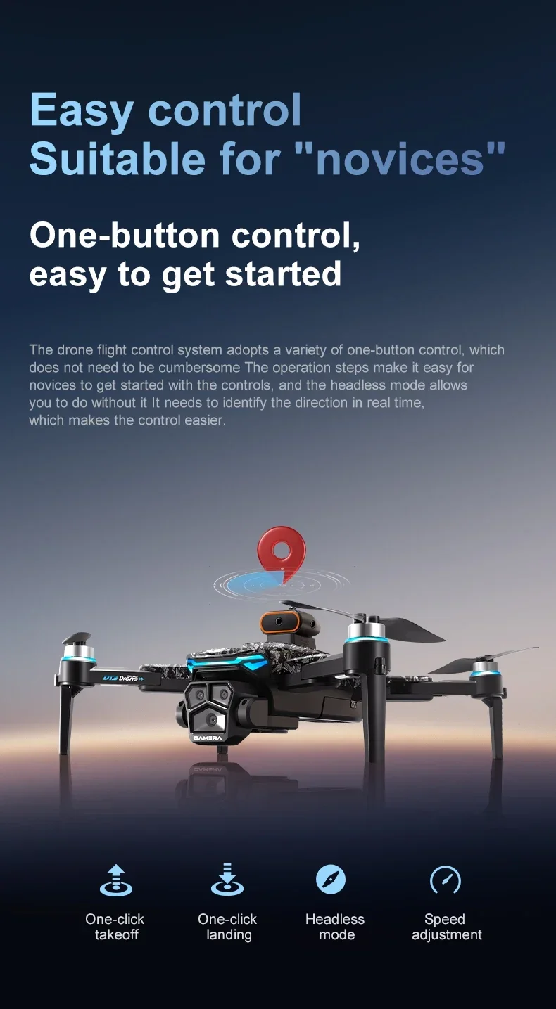 Drone Specifications Diagram
